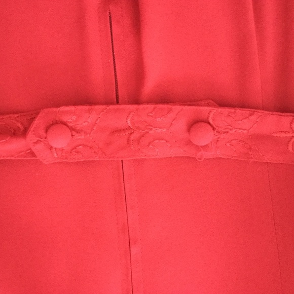 🎉PRICE DROP 🎀Carol Anderson size 10 red dress - Picture 5 of 7